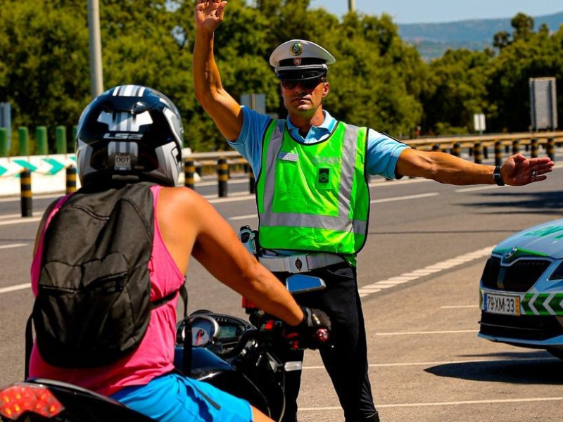 lees hier de nieuwe regels motorrijden in Portugal